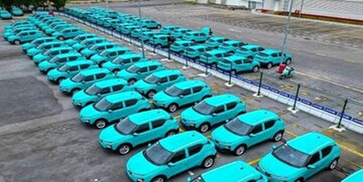 رنگ تاکسیهای برقی اعلام شد