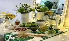 چیدمان های جذاب میز هفت سین برای نوروز ۱۴۰۳/ تصاویر
