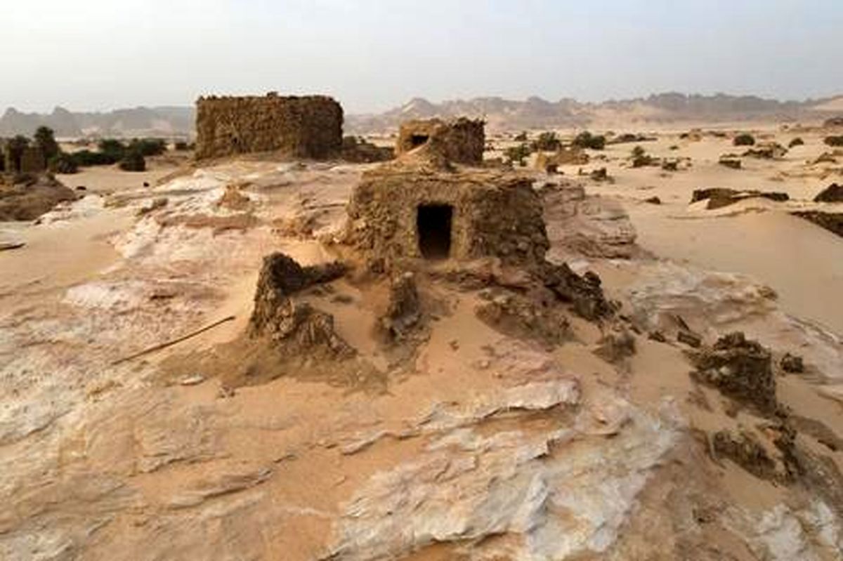 دهکدهای مرموز در صحرای نیجر/ ویدئو