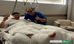 جراحی موفق سردار آزمون در سوئیس