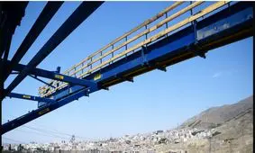  از عظیمیه کرج تا باغستان فقط در ۴ دقیقه؛ ساخت مرتفع‌ترین پل خاورمیانه در کرج!/ ویدئو

