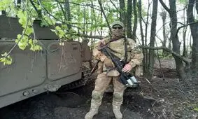 کنایه سرباز اوکراینی به شورش گروه واگنر در روسیه/ ویدئو

