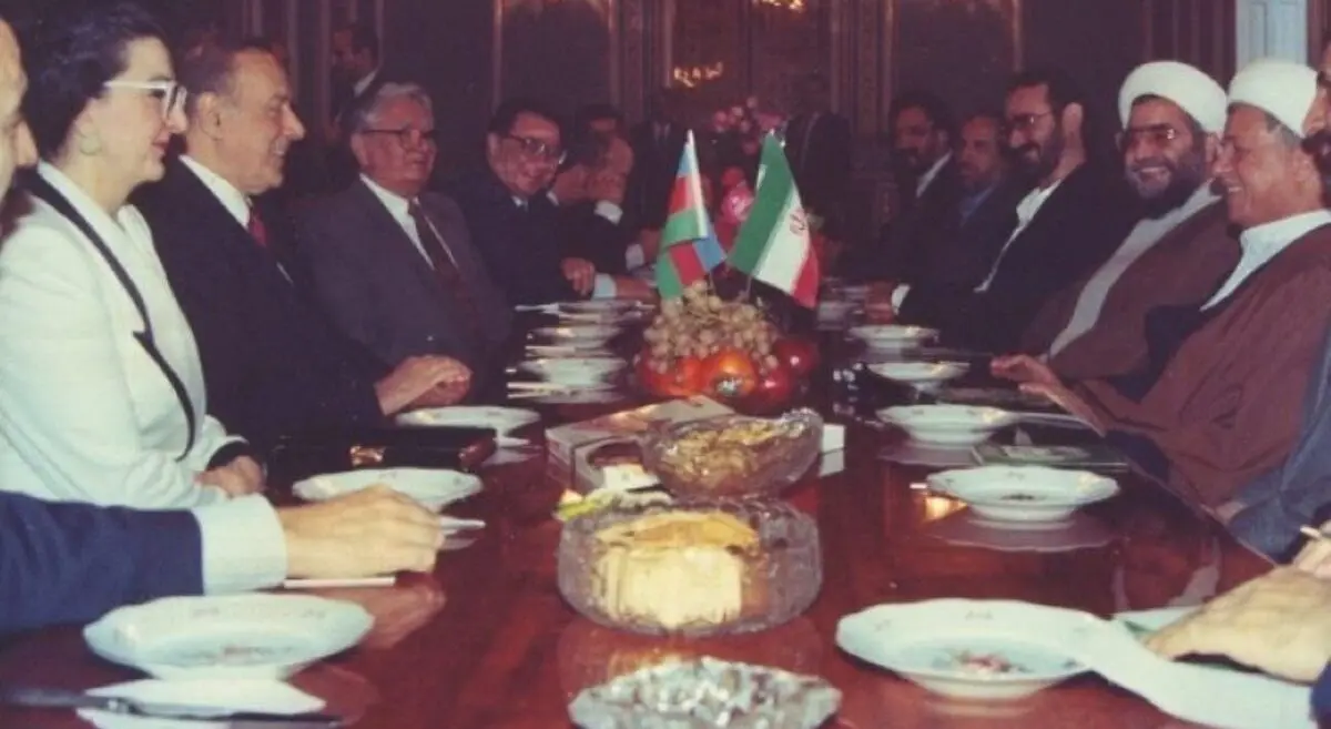 پدر الهام علی اف گفته بود اگر هاشمی رفسنجانی نبود من از گرسنگی در نخجوان مرده بودم

