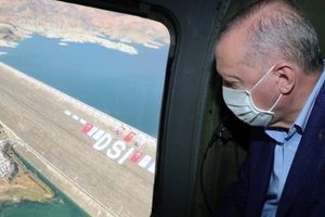  افتتاح سد بر روی رود دجله و تکمیل جنگ آبی ترکیه علیه کشورهای همسایه