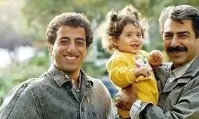 عکس جذاب بازیگر خردسال کنار شوهرش بعد 30 سال