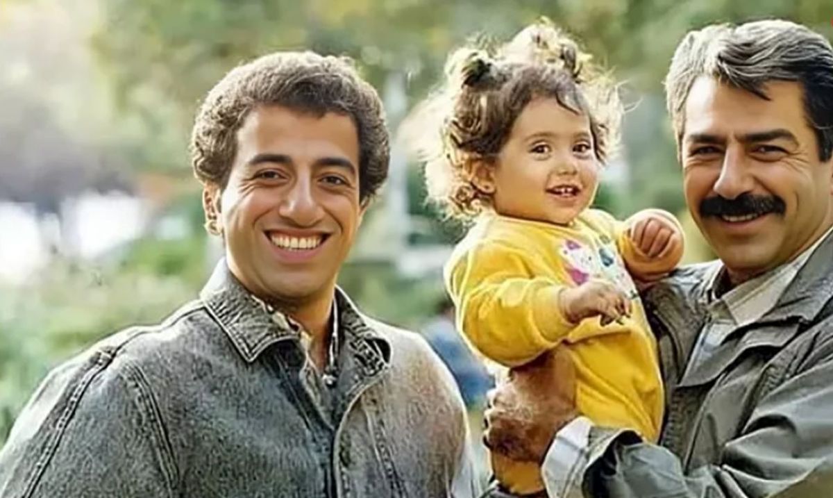 عکس جذاب بازیگر خردسال کنار شوهرش بعد 30 سال