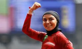 شکسته شدن رکورد ملی دوی ۱۰۰ متر بانوان 
