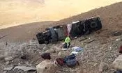 علت واژگونی اتوبوس تهران–یاسوج در سمیرم مشخص شد 