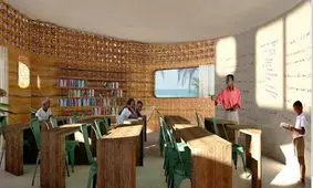 ساخت اولین مدرسه با پرینتر سه بعدی در جهان به دست یک معمار ایرانی/ ویدئو