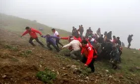 فیلمی از بالگرد رئیسی که یک جنگل بان قبل از سقوط گرفته