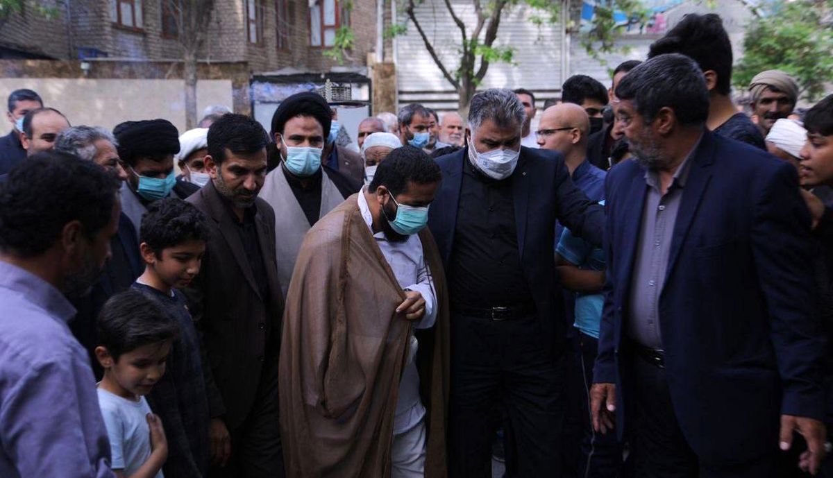 حجتالاسلام پاکدامن مرخص و راهی منزل شد