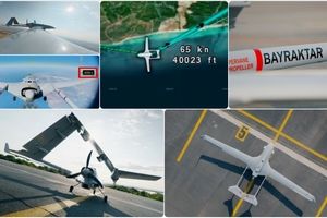 رکوردشکنی پهپاد «بایراکتار TB2T-AI» در پرواز ارتفاع بالا/ ویدئو