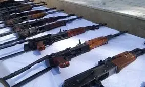 باند فروش سلاح در شهرستان خاش منهدم شد