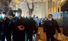 ۱۰ عکس از تئاتر شهر بعد از قمه کشی خونین