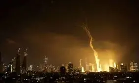 خبرنگار بی بی سی: حملات ایران به اسرائیل بی سابقه است/ ویدئو