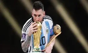 پست مسی بعد از قهرمانی در جام جهانی/ عکس

