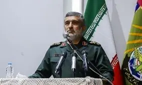 هشدار فرمانده نیروی هوافضای سپاه به تهدیدات آمریکا/ کسی که در اتاقک شیشه‌ای قرار دارد سنگ‌پرانی نمی‌کند/ ویدئو

