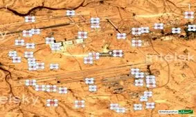 برآورد پایگاه اینتل‌اسکای از اصابت موشک های ایران به پایگاه نواتیم