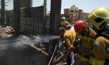 آتش‌سوزی در ساختمان در حال ساخت در غرب تهران/ سقوط دو کارگر از پشت‌بام حین فرار از حادثه