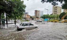 مرگ دونفر در پی بارش های کرمانشاه/ ویدئو