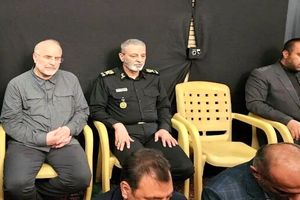 مراسم چهلمین روز شهادت سپهبد باقری برگزار شد