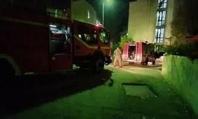 وقوع آتش‌ سوزی در خوابگاه دختران دانشگاه خوارزمی/ ویدئو