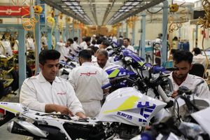 برگزاری نشست کیفی و ساخت داخل موتورسیکلت ایران و چین