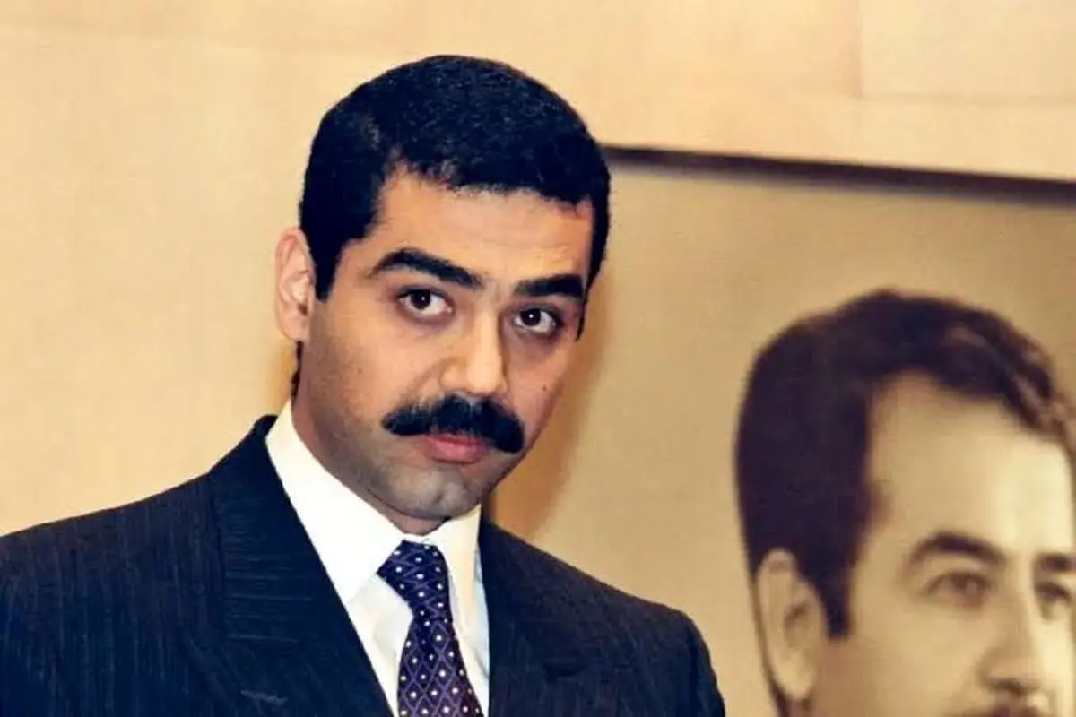 عدی، پسر بی‌رحم صدام در حال غذا دادن به شیرهای مشهورش