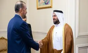 دیدار وزیر مشاور در امور خارجه قطر با امیرعبداللهیان

