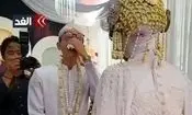 داماد در نخستین لحظات دیدار عروس از حال رفت!/ ویدئو
