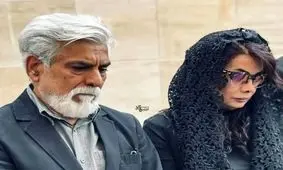حضور بازیگران و هنرمندان در مراسم ختم بهروز رضوی/ ویدئو