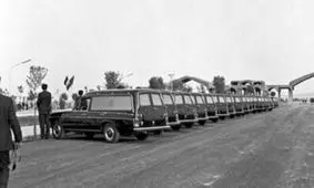 نخستین فرد دفن شده در بهشت زهرای تهران که بود؟ /تصاویر افتتاح بهشت زهرای تهران در سال ۱۳۴۹