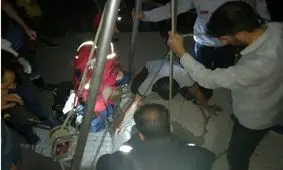 نجات جان یک پسربچه کرمانشاهی پس از سقوط در چاه