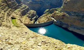 بالا آمدن سطح آب پشت سد دز به دلیل بارندگی‌های اخیر/ ویدئو