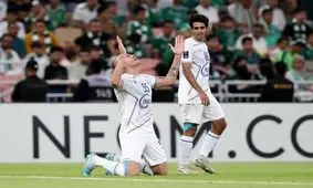 استقلال ۲ - الاهلی عربستان ۲/ آبی‌ها با چنگ و دندان یک امتیاز گرفتند
