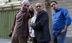 عکسی از بازیگر سریال لیسانسه‌ها در اکران یک فیلم