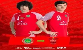 ۲ بازیکن تاجیکستانی رسما به پرسپولیس پیوستند