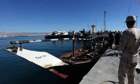 تعقیب و گریز شناور قاچاق سوخت در آب های جزیره کیش/ ویدئو