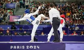 صعود مبینا نعمت‌زاده به مرحله دوم تکواندوی المپیک ۲۰۲۴ پاریس

