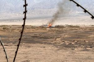 حمله پهپادی به فرودگاه نظامی رامون در جنوب اراضی اشغالی
