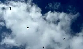 حملات شدید جنگنده های اسرائیلی به جنوب لبنان/ ویدئو

