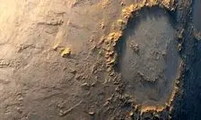 عکس روز ناسا از چهره شاد مریخ!

