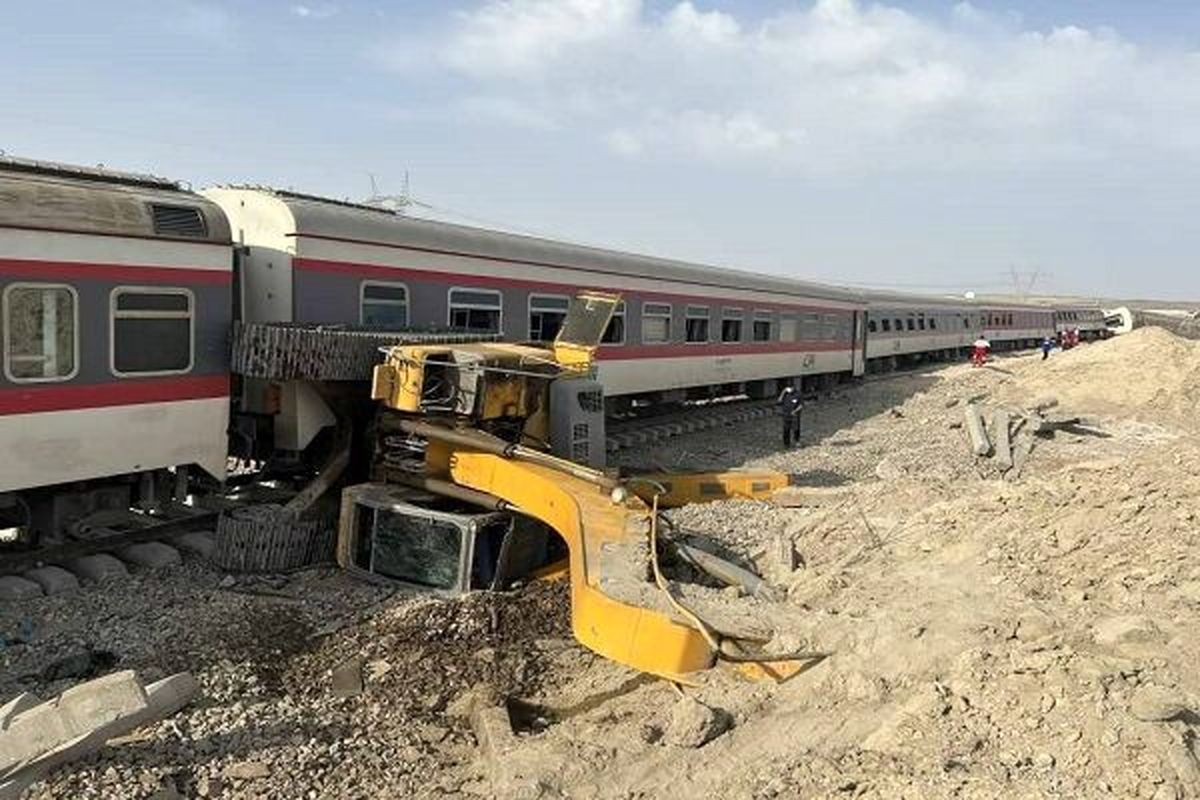 6 عامل تأثیرگذار در بروز سانحه قطار مشهد- یزد اعلام شد