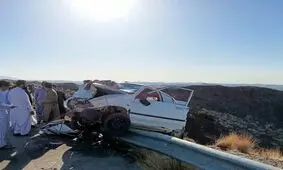 تصادف مرگبار در محور نیکشهر – ایرانشهر/ ۷ نفر جان باختند