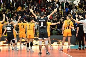 درگیری در حساس‌ترین بازی والیبال ایران؛ مسابقه به جنجال کشیده شد/ ویدئو