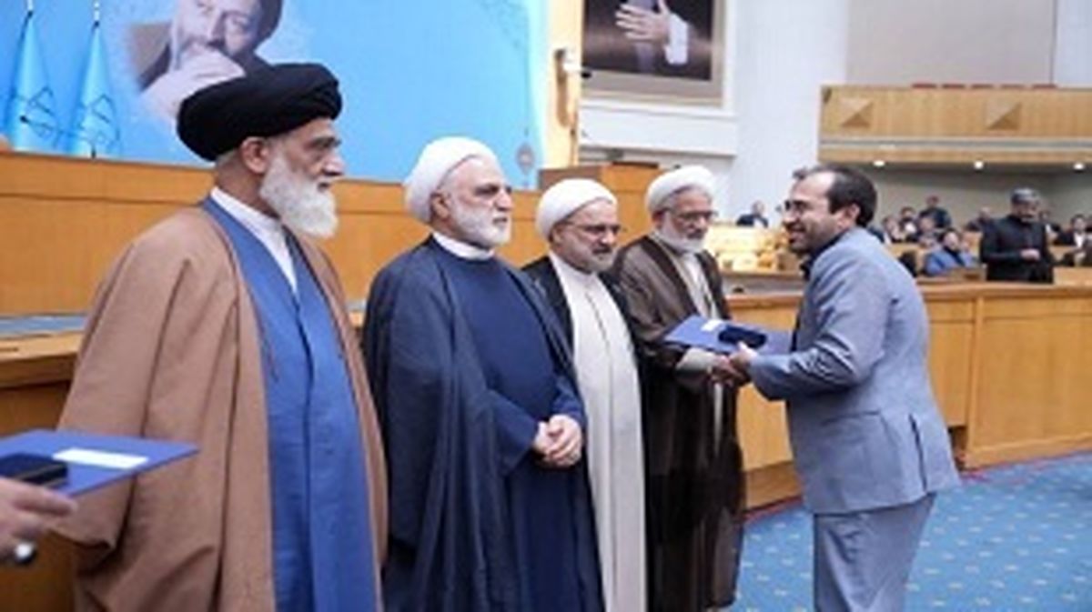 رئیس کل دادگستری خوزستان مدیر برتر ملی شد