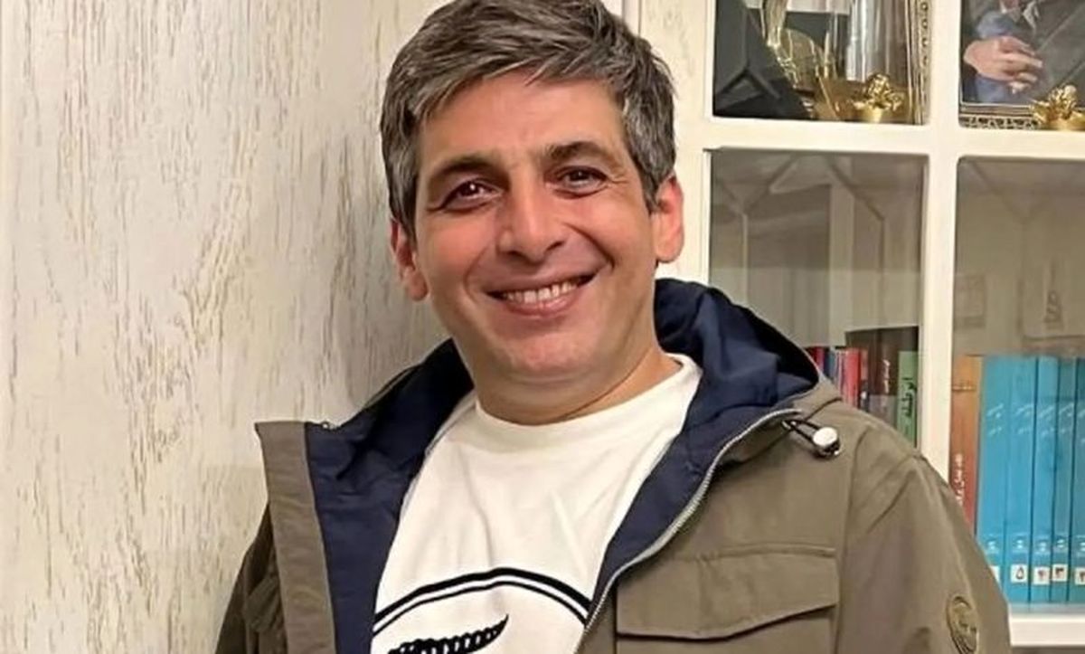 عکسی متفاوت از حمید گودرزی در سفر به هلند در کنار دوستش