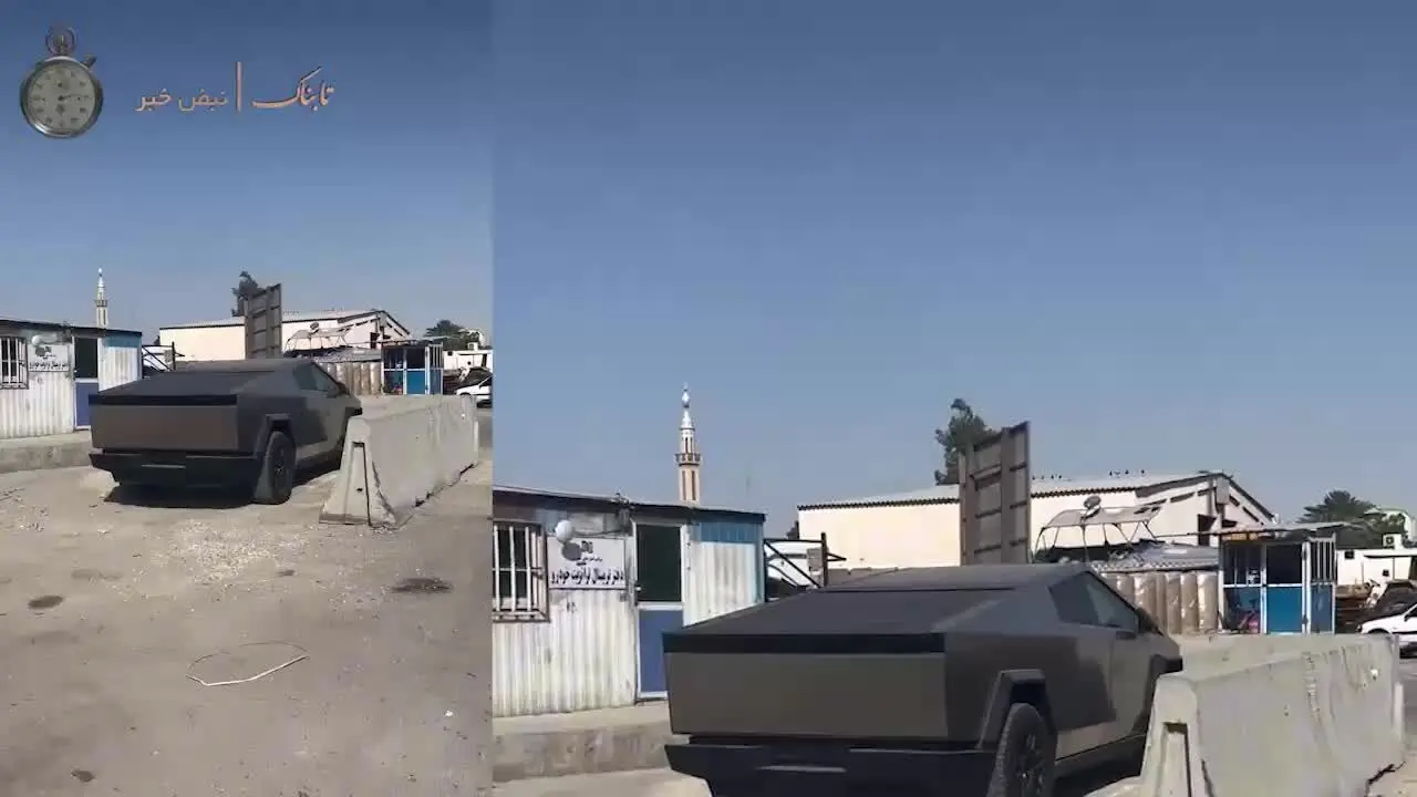 اولین تسلا سایبرتراک در گمرک ایران / خودروی آمریکایی وارد کشور شد/ ویدئو 