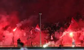 جشن پرسپولیسی‌ها در خیابان پیروزی تهران/ ویدئو