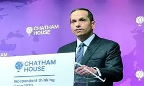 وزیر خارجه قطر: از توافق هسته‌ای با ایران حمایت می‌کنیم